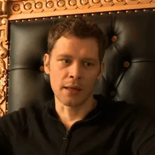 📰 Klaus Mikaelson The Vampire Diaries Klaus, Mikaelson, Vampire Diaries, Vampire, Originals, Joseph Morgan telegram sticker