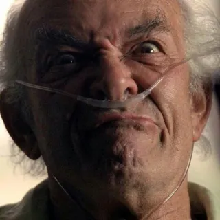 😡 Hector Salamanca Breaking Bad breaking bad, hector salamanca, tv show, angry, old man telegram sticker