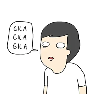 😳 GILA
GILA
GILA Dessin animé, Bulle, Expression, Drôle, Choqué(e) telegram sticker