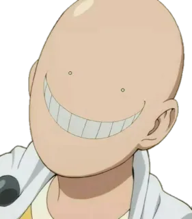 😬 Saitama One-Punch Man Аниме, Манга, Герой, Лысый, Сайтама, Ванпанчмен whatsapp sticker