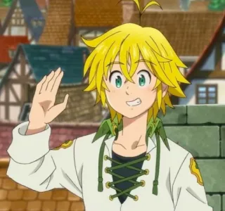 👋 Meliodas The Seven Deadly Sins Anime, Manga, Personaje, Meliodas, Seven Deadly Sins telegram sticker