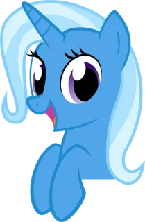 😀 Pony, Cartoon, Süß, Tier, Fantasy, Einhorn telegram sticker