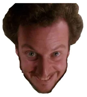 😁 Marv Merchants Home Alone Marv Merchants, Esqueceram de Mim, Personagem, Filme, Ladrão, Rosto, Ator whatsapp sticker