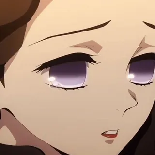 🌺 Anime, Sedih, Menangis, Wanita, Wajah telegram sticker