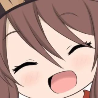 😆 Anime, Kawaii, Fofo, Menina, Desenho animado telegram sticker