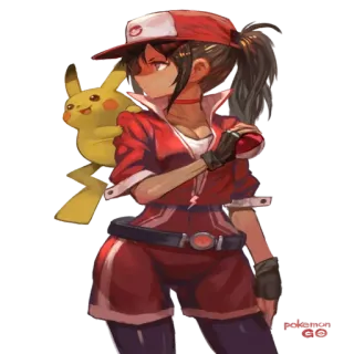 👩 Pokemon GO pokemon GO Покемон, Покемон ГО, Пикачу, Фанатское творчество telegram sticker