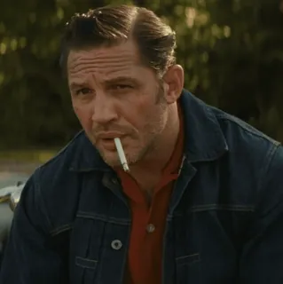🚬 Tom Hardy homem, cigarro, fumando, retrato, tom hardy whatsapp sticker
