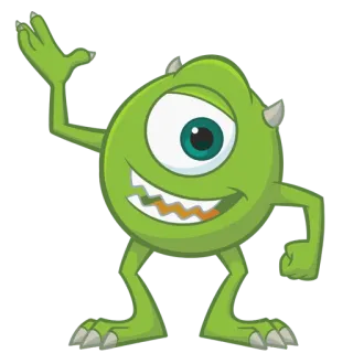 Monsters Inc. | @Premium_Emojis_Telegram whatsapp stickers