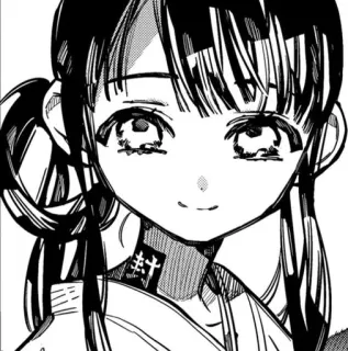 💗 封 Anime, Manga, Phim hoạt hình, Cô gái, Nhật Bản, Nhân vật, Trắng đen telegram sticker