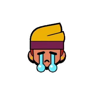 😭 smutny, płacz, łzy, emoji, zły, kreskówka telegram sticker
