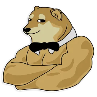 💪 Doge doge, meme, dog, buff dog, swole doge telegram sticker