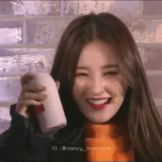 ❣ Nancy IG : @nancy_momoland kpop, koreanischer Pop, Momoland, Nancy, Sängerin, Idol telegram sticker