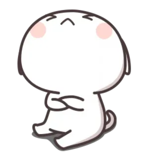 🍼 mignon, dessin animé, personnage, simple telegram sticker