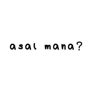 🥀 asal mana? domanda, indonesiano, da dove, origine whatsapp sticker