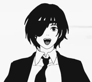 🌟 Nayuta Chainsaw Man anime, manga, girl, cute, chainsaw man telegram sticker