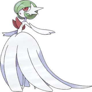 🔮 Gardevoir Pokemon pokemon, gardevoir, anime, game, cute, white, dress telegram sticker