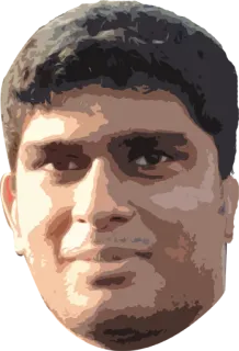 😐 portrait, face, person, man, male, art, illustration telegram sticker