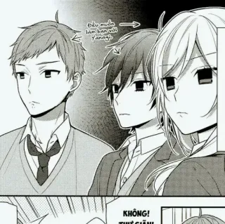 🖤 Đều muốn làm bạn với Yanagi Manga, Charaktere, Anime telegram sticker