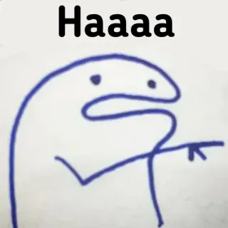 👉 Haaaa Meme, Florkofcows, Śmieszne, Reakcja, Kreskówka telegram sticker