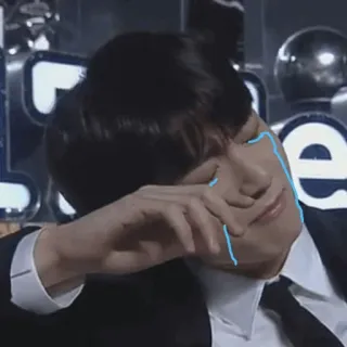 🍪 crying, sad, tears, emotional, upset, person, face whatsapp sticker