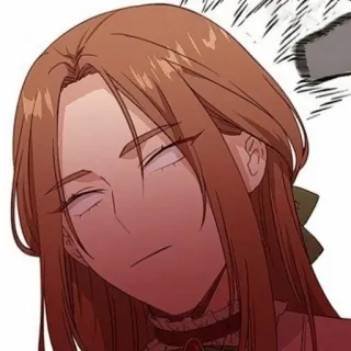 ☠ mujer, poner los ojos en blanco, desaprobación, dibujos animados, expresión, retrato telegram sticker