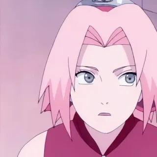 🌸 Sakura Haruno Naruto anime, sakura, haruno, naruto, ninja, girl telegram sticker