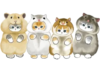 Kittens mofu_sand 2 telegram stickers