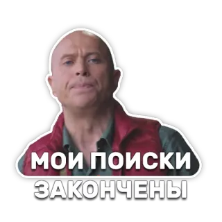 🕵 МОИ ПОИСКИ ЗАКОНЧЕНЫ telegram sticker