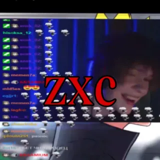 👯 ZXC telegram sticker