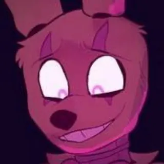 🌟 Springtrap Five Nights at Freddy's animatronic, horror, rabbit, video game telegram sticker