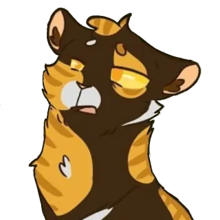 😒 猫, 动物, 宠物, 猫科动物, 贴纸 telegram sticker