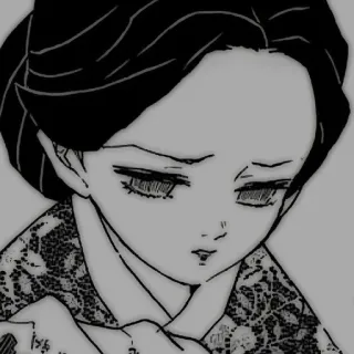 🌸 アニメ, マンガ, 悲しい, 女の子, イラスト, キャラクター telegram sticker