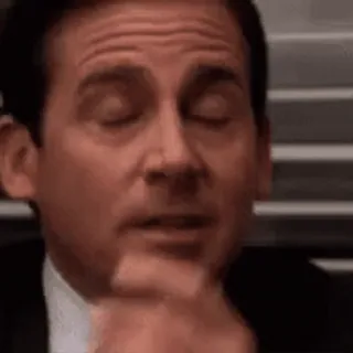 🤦‍♂️ Michael Scott The Office michael scott, the office, grappig, tv serie, komedie telegram sticker