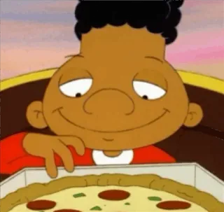 🙂 Gerald Johanssen Hey Arnold! whatsapp sticker