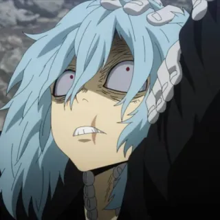 🧵 Tomura Shigaraki My Hero Academia アニメ, ヴィラン, 悪役, 死柄木, 弔 telegram sticker