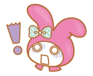 My Melody whatsapp stickers