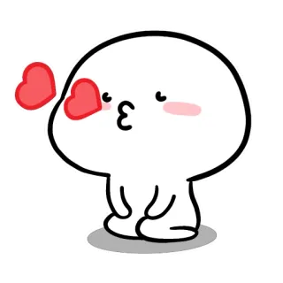 😘 love, cute, heart, kiss, adorable, emotion telegram sticker