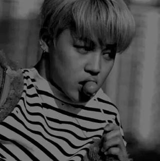 ⌚️ Jimin K-Pop, Penyanyi, Musisi, Idola, Jimin, BTS telegram sticker