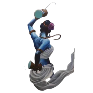 ✨ indian, dancing, artwork, hinduism, statue telegram sticker
