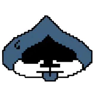 😫 Lancer Deltarune deltarune, character, lancer, pixel art, video game telegram sticker