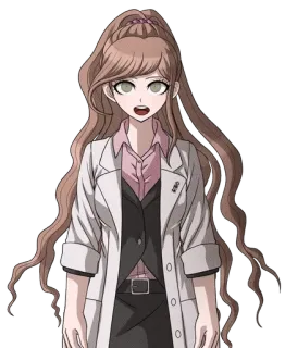 🌟 Hiyoko Saionji アニメ, キャラクター, 女性, 女の子, ダンガンロンパ whatsapp sticker