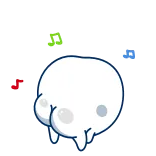 🍑 만화, 엉덩이, 캐릭터 telegram sticker