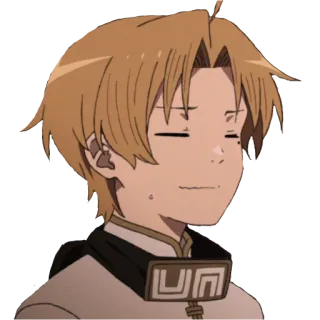 😑 Rudeus Greyrat Mushoku Tensei Anime, Nhân vật, Mushoku Tensei, Rudeus Greyrat telegram sticker