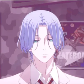🧊 Reki Kyan SK8 the Infinity SKATEBOARD anime, character, skateboard, sk8 the infinity, reki kyan telegram sticker