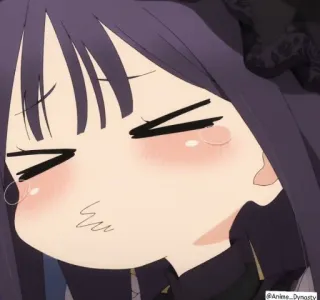 😙 Anime_Dynasty 애니메이션, 울음, 슬픈, 감정적, 애니, 일본 telegram sticker