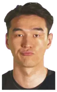 😑 人物, 男性, 顔, ポートレート, 顔写真 telegram sticker