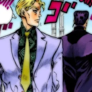 💣 Yoshikage Kira JoJo's Bizarre Adventure Anime, Manga, Jojo, Kira Yoshikage, Yoshikage Kira, JoJo's Bizarre Adventure telegram sticker