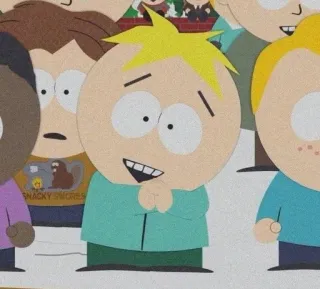 🌟 Butters Stotch South Park butters, south park, dibujos animados, animación whatsapp sticker