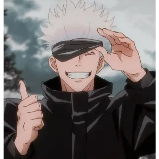 🙂 Gojo Satoru Jujutsu Kaisen Anime, Gojo, Jujutsu Kaisen, Personnage, Fanart, Manga telegram sticker