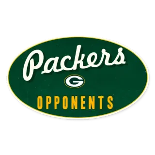 🇲🇴 Packers OPPONENTS Грин-Бей Пэкерс, Футбол, НФЛ, Спорт, Логотип команды, Американский футбол, Пэкерс, Соперники telegram sticker